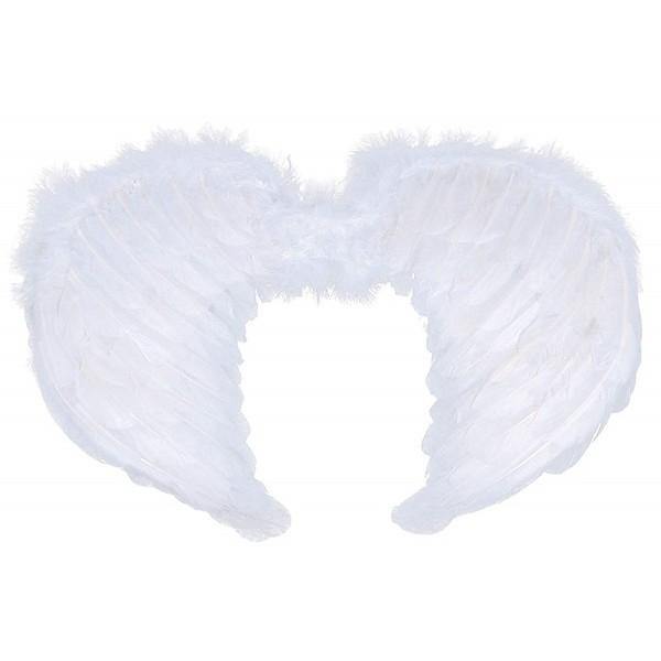 Large White Feather Wings - The Base Warehouse