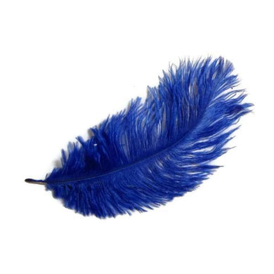 Dark Blue Ostrich Feather - The Base Warehouse