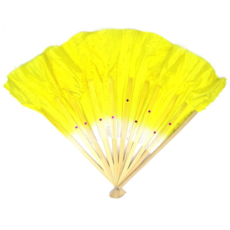 Yellow Large Sequin Fan