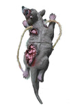 Load image into Gallery viewer, Zombie Rat on Jute String - 22cm - The Base Warehouse
