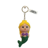 Load image into Gallery viewer, Light Up LED Mermaid Keyring - The Base Warehouse
